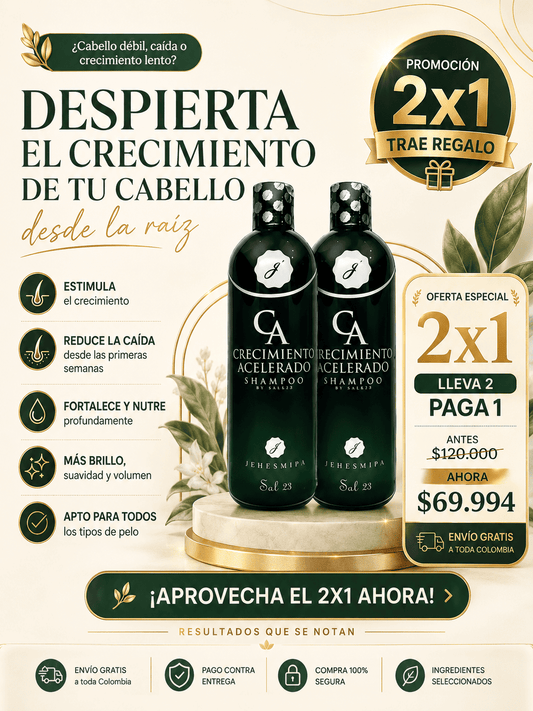 SHAMPOO ANTI CAÍDA Y CRECIMIENTO INTENSIVO